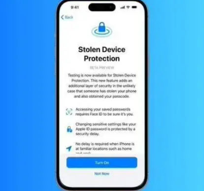 华宁苹果授权维修店分享被盗设备保护功能开启方法 