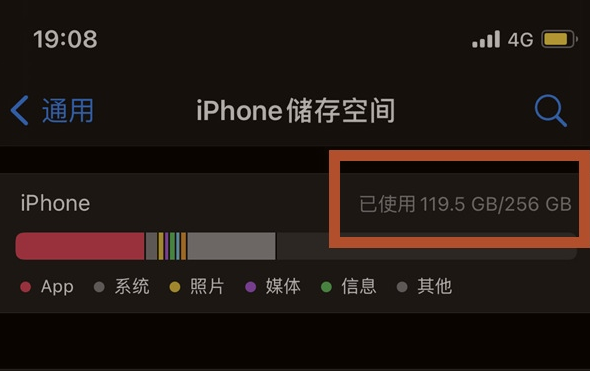 华宁苹果13维修分享iPhone13如何查看剩余内存 