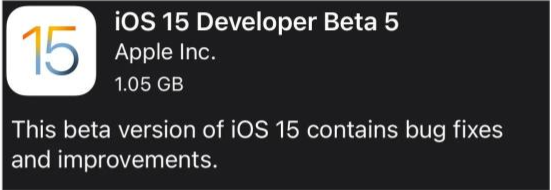 华宁苹果手机维修分享如何升级到iOS15.0 beta5 