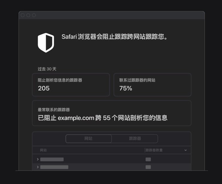 华宁苹果手机维修分享如何在 Safari 浏览器中查看和打开隐私报告 